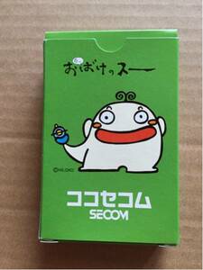 トランプ ココセコム 非売品 白いおばけのスー 新品 SECOM キャラクター　オリジナル　ノベルティグッズ　懸賞当選品　カード　ゲーム