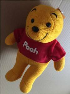 編みぐるみ ぬいぐるみ 非売品 くまのプーさん Winnie the Pooh ディズニー Disney ぷーさん　新品　アミューズメント景品　プライズ品