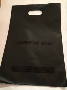 AREA 86 トヨタ TOYOTA 非売品 袋 バッグ バック 黒 非売品