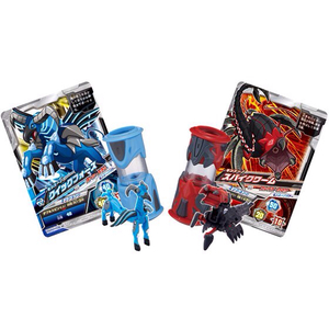 バトルエディション モンスーノ　クイックフォースバンダイ BANDAI 獣旋バトル MONSUNO BATTLE EDITION スパイクワーム/ギアクリップ　新品