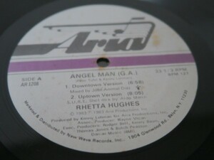 12'★RHETTA HUGHES/Angel Man (G.A.) DISCO/ブギー