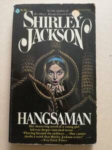 洋書/HANGSAMAN Shirley Jackson　絞首人/処刑人　シャーリイ・ジャクスン　シャーリー・ジャクスン　表紙にパンチ穴