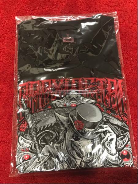 新品 Mサイズ BABYMETAL silk TOP hat FOX ベビメタ Tシャツ 666