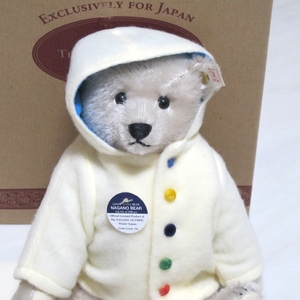 0shu type STEIFE плюшевый мишка Nagano Olympic NAGANO TEDDY BEAR 1997-98 GREY30 ограничение 2500 body 688/2500 0