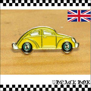 英国 インポート Pins Badge ピンズ ピンバッジ 画鋲 Volkswagen Beetle VW ビートル イギリス UK ENGLAND 331