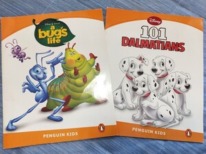 101匹のワンちゃん & a bug's life 英語 絵本 子供 英語絵本 洋書