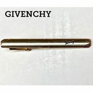 【即日発送】GIVENCHY シルバー ロゴ ネクタイ ピン タイピン ジバンシー ゴールド カフス カフリンク