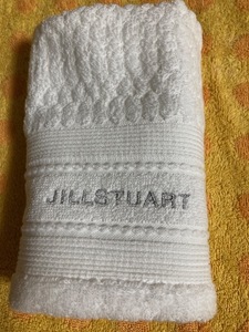 JILL STUART　ジルスチュアート　ハンドタオル　シルバーロゴ