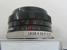 hawi8469-2 523 OLYMPUS オリンパス FTL フィルムカメラ 一眼レフ レンズ /F.ZUIKO　1:1.8 f=50mm　ヴィンテージ_画像9