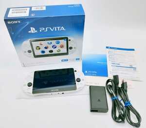 本体美品 PS Vita PCH-2000 グレイシャー ホワイト Wi-Fiモデル メモリーカード SONY 