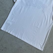 新品タグ付き ポロラルフローレン POLOロゴ ワッペン tシャツ ホワイト L rrl ラルフローレン ロンハーマン_画像9