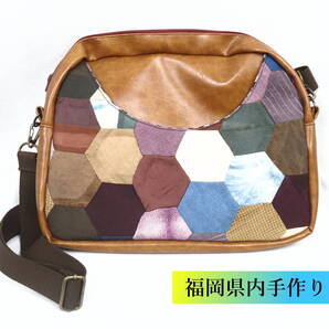 《郵送無料》■Ijinko◆日本手作り合成皮革ハンドバッグ