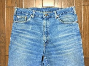 リーバイス Ｌｅｖｉ’ｓ ５１５ ｗ３８ ビッグサイズ ひげ落ち ブルー ジーンズ ストレート 綿１００％ 大きい デニム パンツ ジーパン