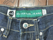 ９０ｓ ビンテージ リーバイス Ｌｅｖｉ’ｓ シルバータブ ジーンズ ｗ２５ デニム パンツ SILVERTAB キッズ 子供服 ジーパン_画像2