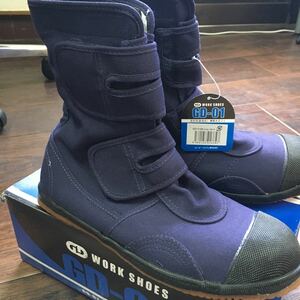  free shipping new goods 25cm safety shoes GD-01 navy blue safety shoes size 