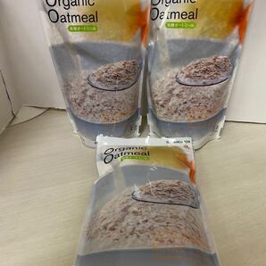 オーガニック 有機オートミール250g×3袋