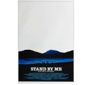  C224 Stand by Me スタンド・バイ・ミー 映画 キャンバスアートポスター 50×75cm イラスト インテリア 雑貨 海外製 枠なし C