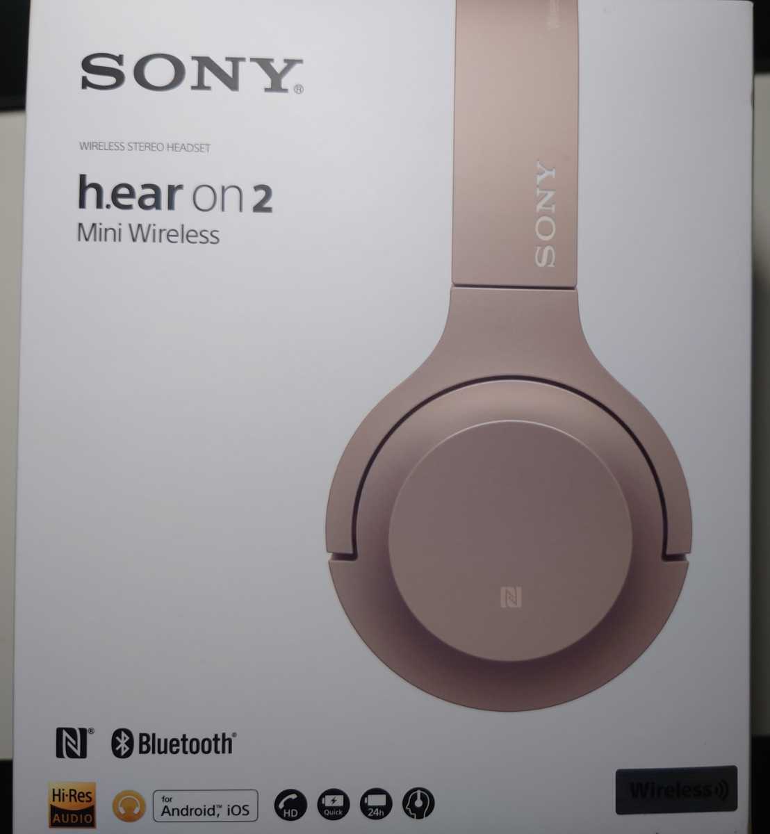 SONY h.ear on 2 Mini Wireless WH-H800 (R) [トワイライトレッド 