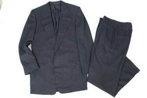 ジャンニヴェルサーチ VERSACE VINTAGE オーバーサイズ スーツ ネイビー 紺色 [52　48] メンズ ジャケット パンツ VERSU74