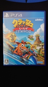 【送料無料】クラッシュ・バンディクー レーシング ブッとびニトロ! PS4 動作確認済み品
