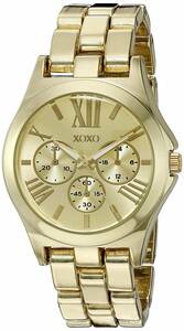 XOXO レディース クオーツ腕時計 メタル&合金製 色:ゴールドトーン 
