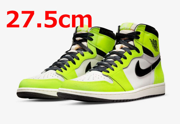 新品送料無料 27.5 Nike AirJordan1 Retro High OG Volt 555088-702 ナイキエアジョーダン1ボルト