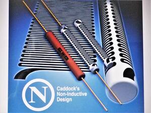 CADDOCK 15W 27KΩ　1％級　無誘導デザイン　MS315　高性能Micronoxフィルム抵抗体　金メッキリード　