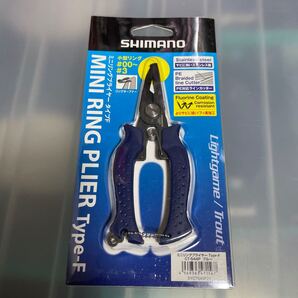 シマノ (SHIMANO) ミニリングプライヤー TYPE-F ブルー CT-544P