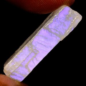 【世界の原石:ムーンストーン 24.25ct:7384】アフリカ産 月長石 Natural Moonstone Rough 裸石 鉱物 宝石 標本 Africa