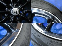 激安即決！ホンダ ENKEI 17-7J 5H/114.3 ET55 + 215/45R17 中古4本 アコード インテグラ エディックス ステップワゴン ストリーム T005763_画像7