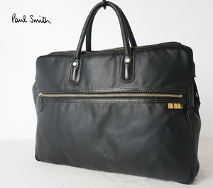 Paul Smith ポールスミス ブリーフケース ビジネスバッグ ハンドバッグ 鞄 かばん ナイロン メンズ 書類 ブラック