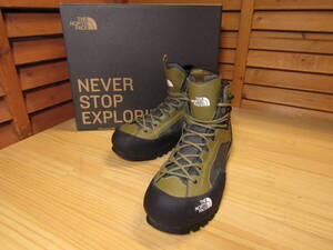Y送料無料△656美品【THE NORTH FACE ノースフェイス】箱付 NF52011 Verto S3K FUTURE LIGHT トレッキングブーツ オリーブ/ブラック US 8.5