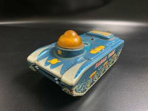 [ retro antique MODERN TOYS tin plate tank RADAR TANK ] made in Japan that time thing TRADE MARK