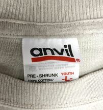 ANVIL サイズ メンズ　アメカジ　古着　ミッキーマウス ベージュ　半袖Tシャツ　USA製_画像2