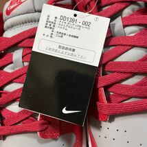 激レア 新品未使用 NIKE DUNK LOW Retro Grey Red UNLV 28.5 10.5 ネバダ ラスベガス BRED JORDAN 1 OG SB MAX supreme stussy OFF WHITE_画像6