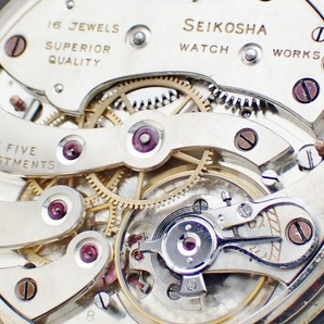 Seikosha 精工舎 高級懐中時計 ナルダン型 1933年11月製 レア物の画像1