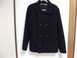 URBAN RESEARCH * wonderful pea coat (L) black 