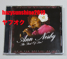 アン・ネスビー ANN NESBY CD + DVD THE BEST OF LIVE ライヴ SOUNDS OF BLACKNESS サウンズ・オブ・ブラックネス_画像1