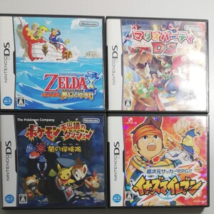 DSソフト まとめ売り ポケモン不思議なダンジョン イナズマイレブン ゼルダの伝説 マリオパーティー