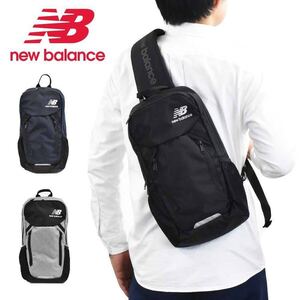 ニューバランス new balance ボディバッグ メンズ レディース 大容量 A4 9L ワンショルダーバッグ ボディバック JABL 1755