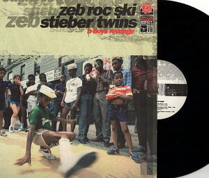 【□14】Zeb.Roc.Ski & Stieber Twins/B Boys Revenge/12&#34;EP/Breakbeats/Breakin'/Dance Battle/Electro/Middle/Old School