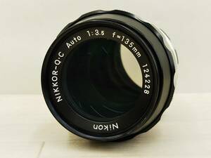【2206370】Nikon ニコン Nikon NIKKOR-Q.C Auto f:3.5 f=135mm Non-Ai (300)