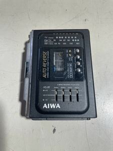 AIWA HS-J10 カセットプレーヤー・カセットボーイ アイワ◆ジャンク品 