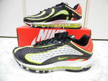 【新品未使用品箱タグ付】 NIKE AIR MAX DELUXE ナイキ エア マックス DELUXE 27.0㎝ US9 AJ7831-003 BLACK / VOLT - HABANERO RED - WHITE_画像5