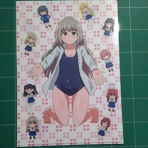 恋愛しんふぉに~ クリアファイル メロンブックス 1・2巻同時購入特典 未使用品 微傷あり 千氏夜 スクール水着 スク水