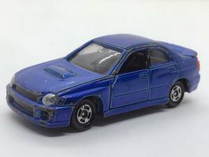 さA1★トミカ ミニカー スバル 2000 インプレッサ WRX ブルー/青色 NO.54