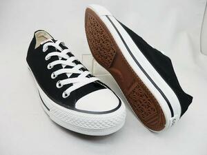 男女兼用◆CONVERSE NEXTER 110 OX ブラック 24.0cm　お手頃コンバース　即決