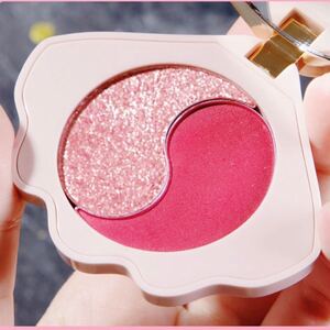 AGAG eyeshadow 貝殻型 2色 アイシャドウパレット # 03