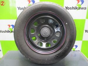 ジムニー　3BA-JB64W　中古 ホイール(2)　タイヤ付　16インチ　1本