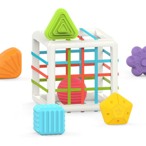 Esperanza(エスペランサ) 赤ちゃん ブロック ボール おもちゃ 6pcs キューブ 花型 知育玩具 男の子 女の子 誕生日 プレゼント (t-0091-01)
